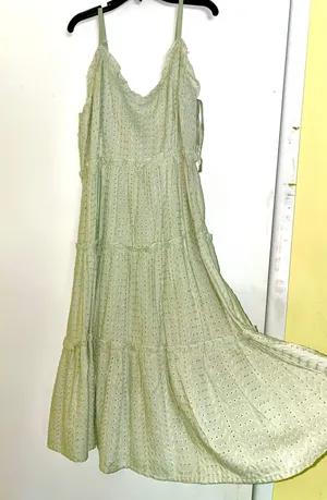 Sim & Sam Sage Green Sundress thumbnail 1