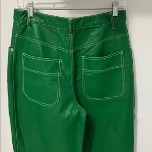 We The Free The It Factor Vegan Leather Pants Green thumbnail 5