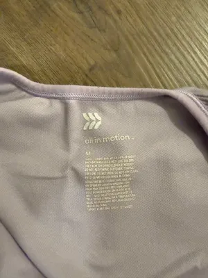 All in Motion Purple Tank thumbnail 3