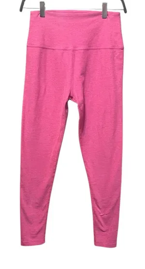 Beyond Yoga Caught In The‎ Midi High Waisted Legging Pink Punch Heather Size L thumbnail 1