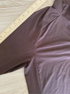 Rei Coop Medium Light Brown Long Sleeve 1/4 Zip Base Layer Outdoor Hike thumbnail 7