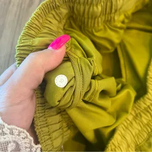 Lululemon Hotty Hot Short II 2.5” Golden Lime thumbnail 4