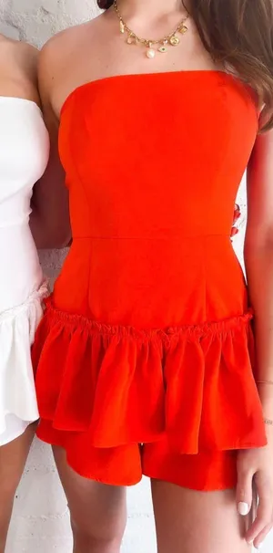 RED ROMPER thumbnail 1