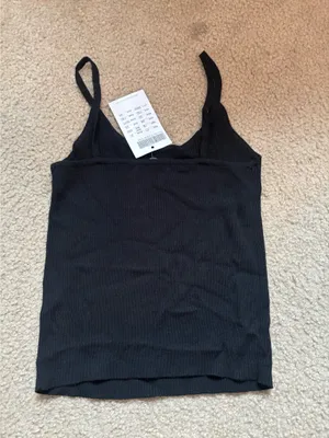 Brandy Melville Black Tank Top thumbnail 2