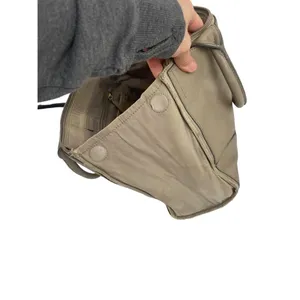 Tory Burch Ella work tote/Large tan pebbled leather/neutral Leather- fair condi thumbnail 4
