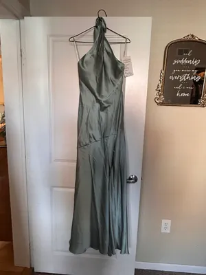 Bridesmaid Dress NEVER WORN Green Size 4 thumbnail 3