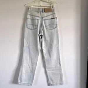Vintage Marlboro Classics light wash, high waist cigarette jeans thumbnail 5