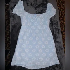 Princess Polly Shelly Mini Dress in Blue Size 6 thumbnail 8