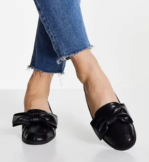 Drivers Club‎ USA California Navy Leather Mules A20 thumbnail 1