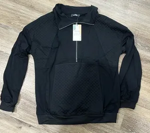 NWT BTFBM black polo light sweatshirt thumbnail 1