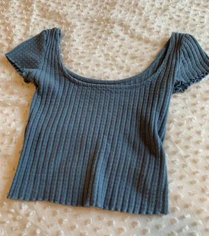 Urban Outfitters Blue Baby Tee thumbnail 5