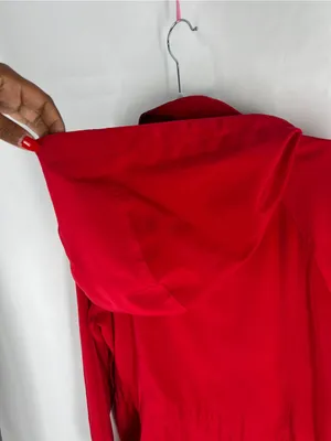 Nautica‎ Red Hooded Water-Resistant Trench Jacket thumbnail 10