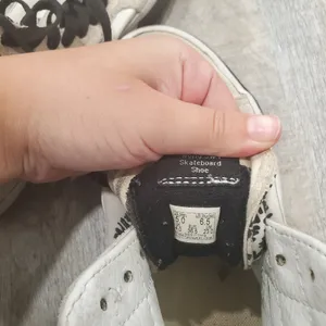 Vans SK8 Hi Reissue DIY Black/True White Unisex Skate Shoes Size 5 (M) 6½ (W) thumbnail 10