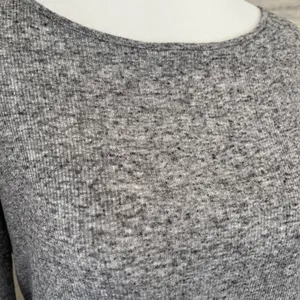 Amazon Grey Backless Twist Long Sleeve Top thumbnail 4