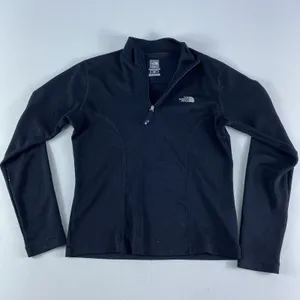 The North Face Flight‎ Series Jacket Womens Small Black Long Sleeve TNF 1/4 Zip thumbnail 1
