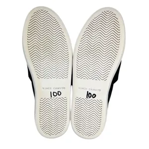 Vince‎ Camuto Kanesya Black Perforated Leather Platform Slip On Sneakers Size 7 thumbnail 11