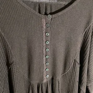 Free People Leo Henley Thermal Top thumbnail 4