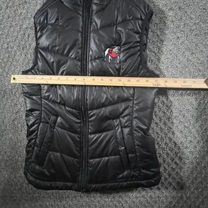 Cutter & Buck Puffer Vest Women XS Black Georgia Bulldogs CB WeatherTec Quilted thumbnail 7
