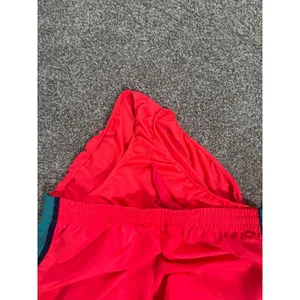 Danskin Now Womens Neon Pink Teal Running Shorts Size M 8-10 Performance Liner thumbnail 6