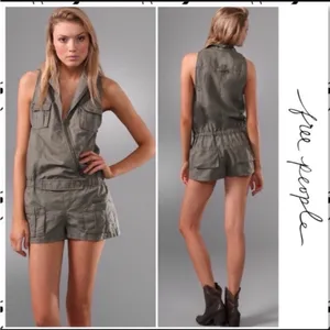 Free‎ People, We the Free, Cargo Moto Romper thumbnail 5