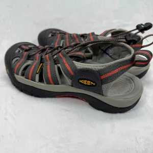 Keen Waterproof Water Newport Hiking Sandals Shoes Gray Orange Accent Size‎ 8 thumbnail 9