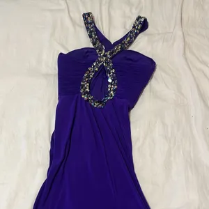 NWT Sherri Hill Keyhole Purple Prom Dress thumbnail 5