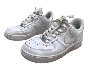 Nike Air‎ Force 1 Triple White DD8959-100 Womans US 7 EU 38 Leather Sneaker Shoe thumbnail 1