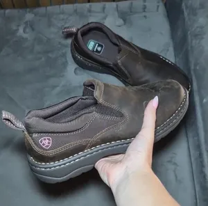 Ariat Women's Brown and Pink Boots thumbnail 1