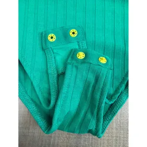 Free People Intimately Ribbed Henley Bodysuit Green Sleeveless XS Fits Like Med thumbnail 7