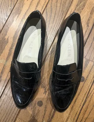 Anne Klein Patent Leather Loafers thumbnail 1