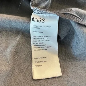 FIGS Catarina One-Pocket Scrub Top Graphite Size XXL‎ thumbnail 5