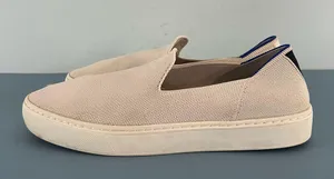 Rothy’s The Original Slip On Sand Beige Washable Sneakers thumbnail 4