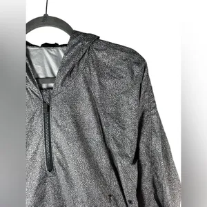 Lululemon I Put‎ A Shell On You Jacket Sea Spray Size 4 Half Zip Windbreaker thumbnail 5