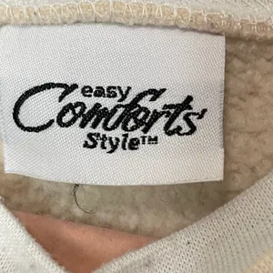 EASY COMFORTS STYLE Embroidered‎ Sweatshirt, XL White thumbnail 5