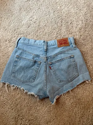 Levi’s 501 Shorts Denim Light Wash thumbnail 2