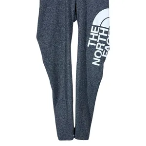 The North Face High Rise Heathered Leggings Dark Gray Logo Athletic Size XS thumbnail 3