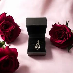 Kay Jewelers This is a sterling silver 925 floating diamond pendant necklace. thumbnail 3
