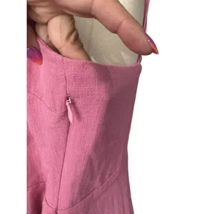 Cotton Candy LA Abbeline Bow Wrap Dress Pink Size L Womens Mini Party Cocktail⁠ thumbnail 7