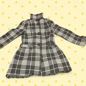 Macy's Plaid peacoat thumbnail 3