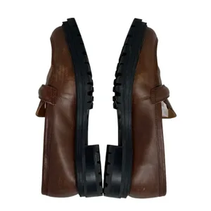 Madewell The Bradley Women's Chunky Brown Lugsole Loafer Size 8.5 thumbnail 8