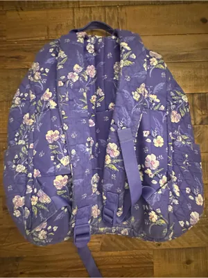 VERA BRADLEY Travel Backpack-Wild Roses‎ thumbnail 6