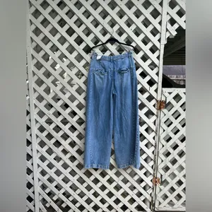 Free People We The Free Equinox Denim Trousers thumbnail 8