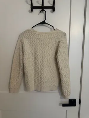 Cream sweater Tan thumbnail 3