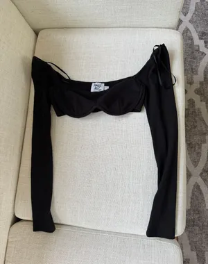 Princess Polly Becca Long Sleeve Crop Top thumbnail 2