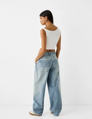 Bershka Berkshire Skater Fit Jeans thumbnail 4