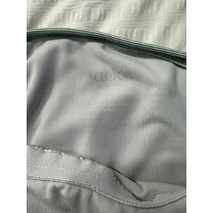 Jack's Green White Striped Cami Crop Top Tank Swim Clean Girl Coastal Cottage thumbnail 2