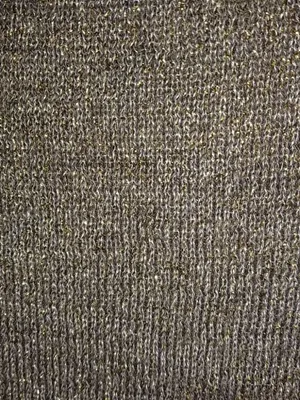 Loft L Golden Sparkle Cowl Neck Sleeveless Top thumbnail 5