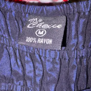 Under One Sky Navy Embroidered Boho Maxi Dress Lace Up‎ Smocked Back Ruffle Hem whimsygoth thumbnail 10