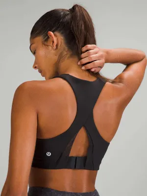 lululemon athletica Invigorate Black Sports Bra activewear yoga Pilates gym 2 thumbnail 2
