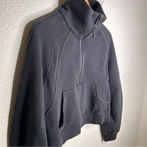 Lululemon Scuba Oversized Funnel Neck Black M/L thumbnail 2